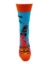 F-BOMB MOM SPRINKLE THAT SHIT LIKE CONFETTI Ladies Socks Fabdaz Brand