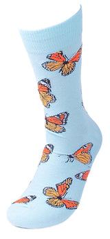 PARQUET Brand Men’s BUTTERFLY Socks - Novelty Socks for Less