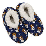 JACK RUSSELL Dog Ladies Non-Slip Slippers COMFIES BRAND By E&S Pets