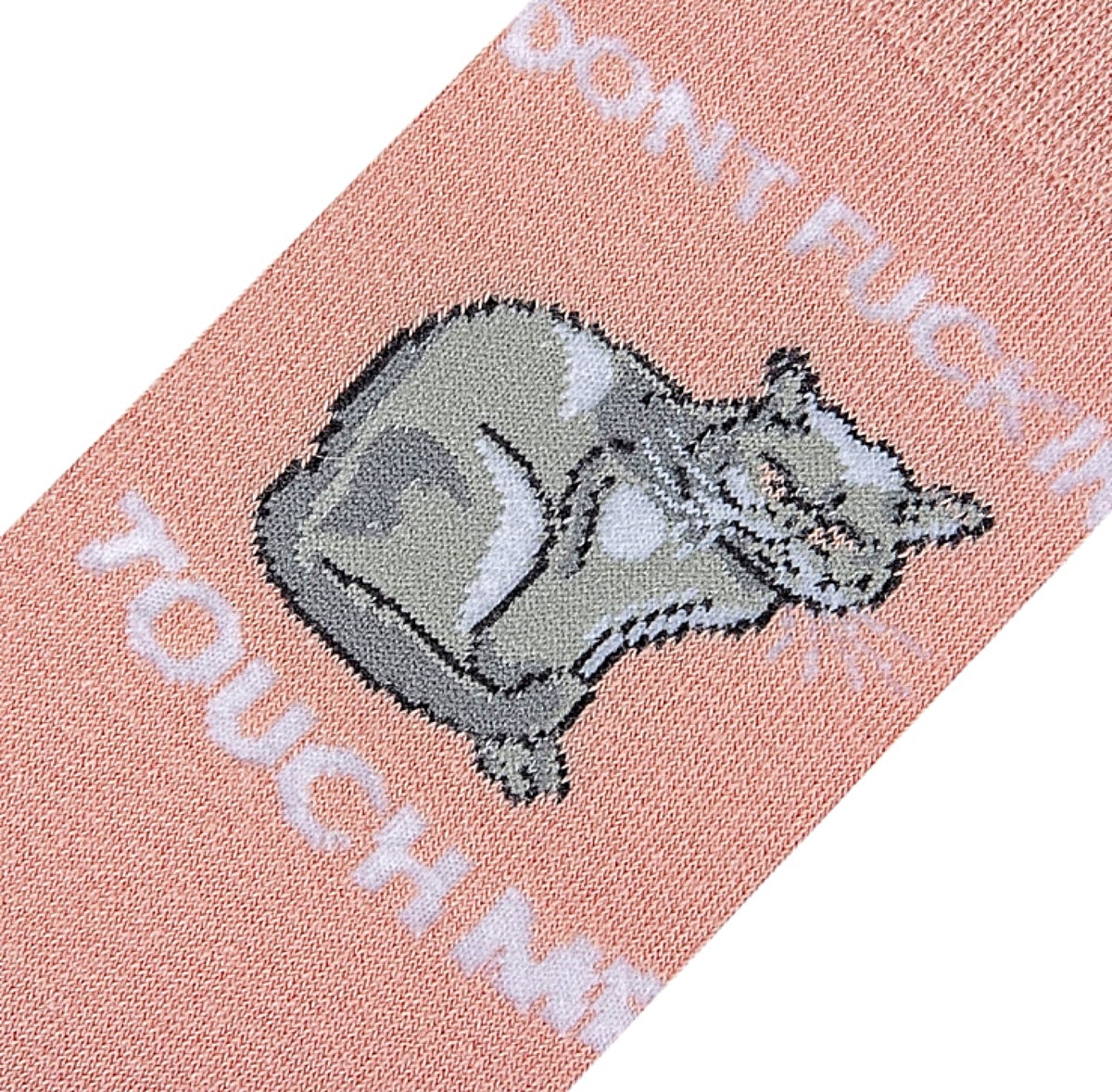 COOL SOCKS BRAND Ladies Cat DON’T FUCKING TOUCH ME Socks - Novelty Socks for Less