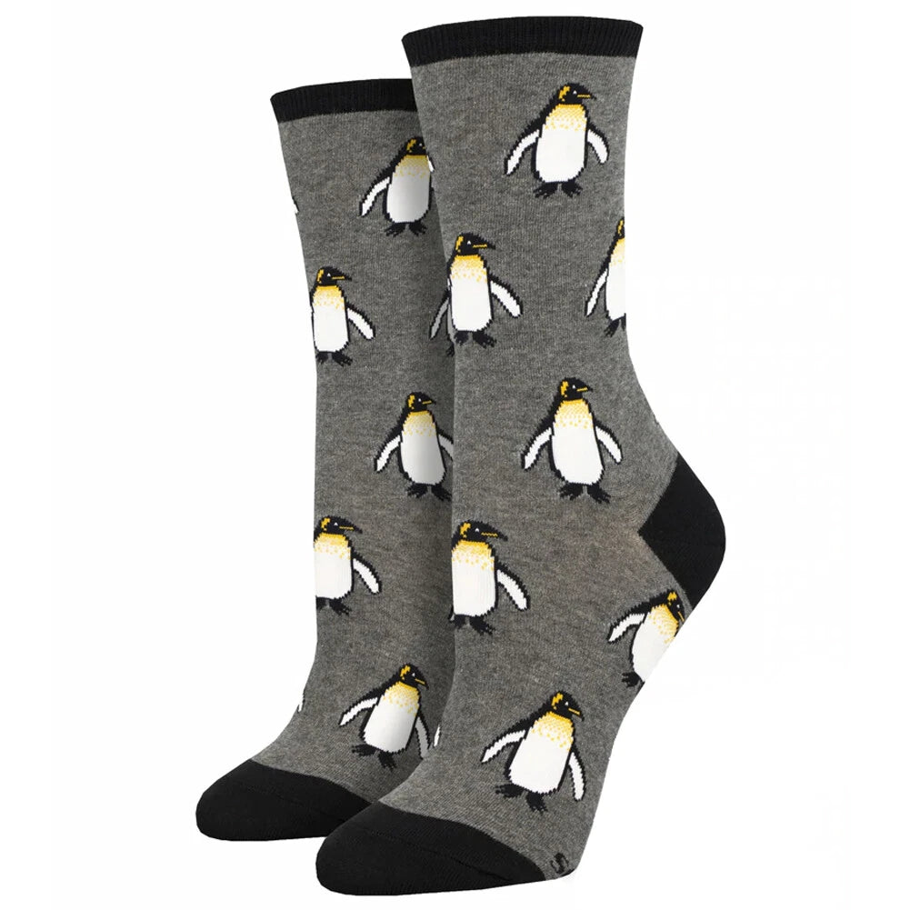 THE COOLEST EMPEROR Ladies Penguin Socks Socksmith Brand