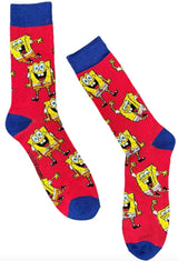 SPONGEBOB SQUAREPANTS Men's Socks Nickelodeon Choose From 40+ Styles