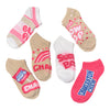 CHARMS BLOW POP Ladies 6 Pair Of Low Show SocksSUGAR BABIES, CHARLESTON CHEW - Novelty Socks And Slippers