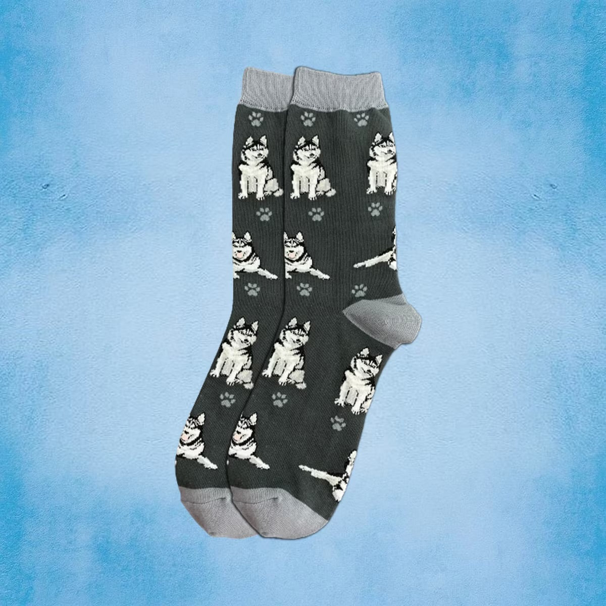 SIBERIAN HUSKY Dog Adult Unisex Socks By E&S Pets Choose Style