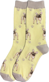 FRENCH BULLDOG Adult Unisex Socks By E&S Pets Choose Style
