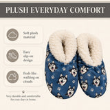 SIBERIAN HUSKY Dog Ladies Non-Slip Slippers COMFIES BRAND By E&S Pets