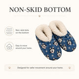 SIBERIAN HUSKY Dog Ladies Non-Slip Slippers COMFIES BRAND By E&S Pets