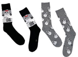 Disney STAR WARS Men’s 2 Pair STORMTROOPERS Socks ‘UP TO SNOW GOOD’ - Novelty Socks And Slippers