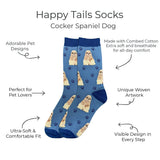 COCKER SPANIEL Dog Adult Unisex Socks By E&S Pets Choose Style