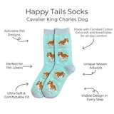 CAVALIER KING CHARLES Dog Adult Unisex Socks By E&S Pets Choose Style