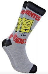 SPONGEBOB SQUAREPANTS Men's Socks Nickelodeon Choose From 40+ Styles