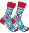 HEY JESUS IT’S UR BIRTHDAY Adult Unisex Christmas Socks FUNATIC Brand - Novelty Socks And Slippers