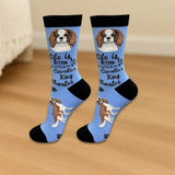 CAVALIER KING CHARLES Dog Adult Unisex Socks By E&S Pets Choose Style