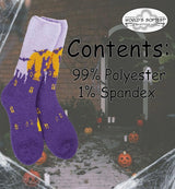 HAUNTED HOTEL Ladies Soft Cozy Halloween Socks WORLD’S SOFTEST SOCKS Brand - Novelty Socks And Slippers