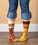 CHIPS & SALSA Mismatched Unisex Socks Primitives By Kathy - Novelty Socks And Slippers