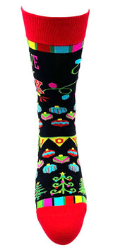 FABDAZ Brand Men’s FESTIVE AS FUCK CHRISTMAS Socks - Novelty Socks And Slippers