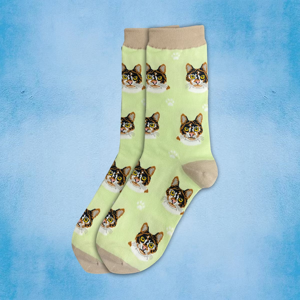 CALICO Cat Adult Unisex Socks By E&S Pets Choose Style