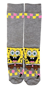 SPONGEBOB SQUAREPANTS Men's Socks Nickelodeon Choose From 40+ Styles
