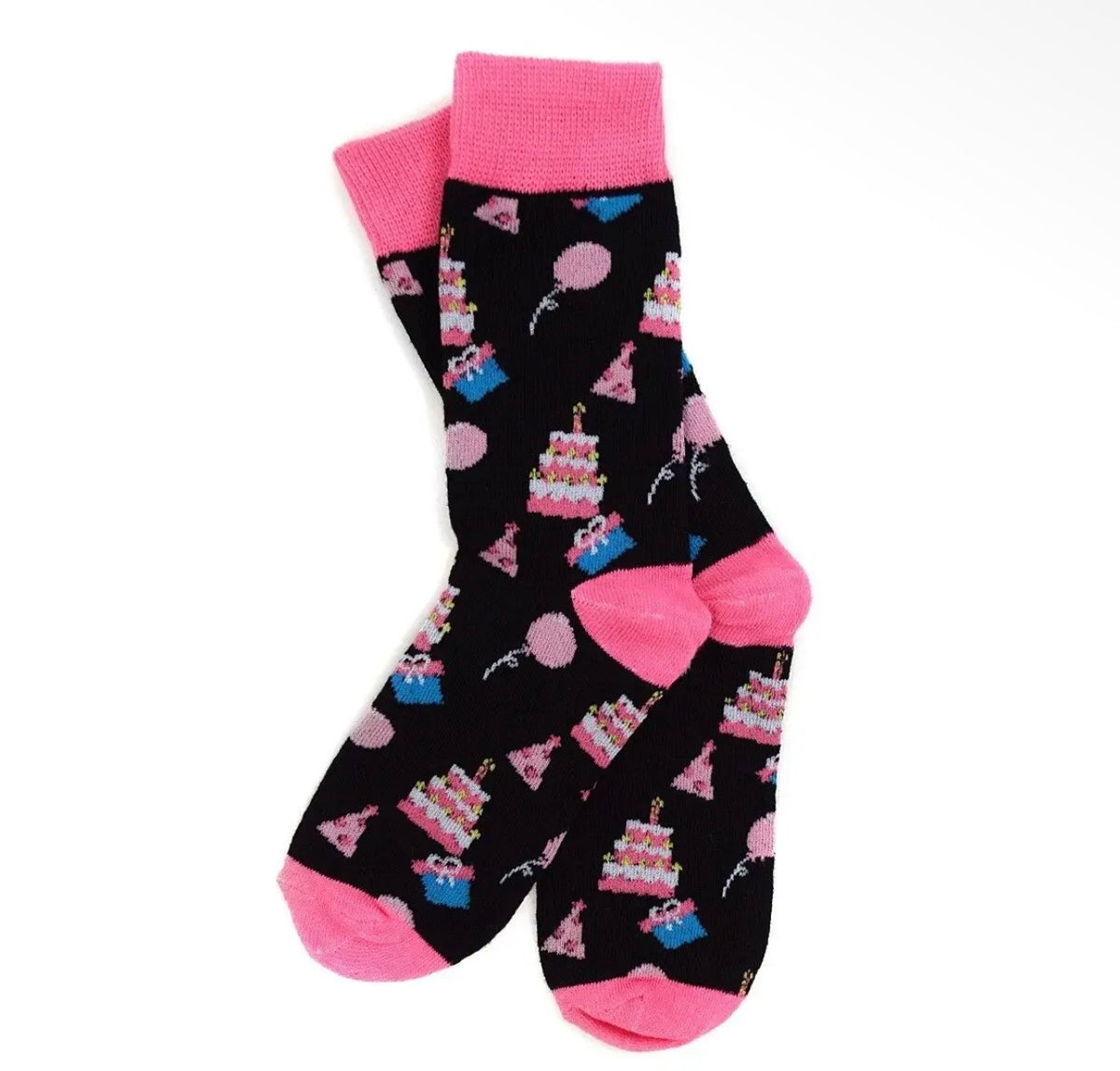 BIRTHDAY CAKE & BALLOONS Ladies Socks PARQUET Brand