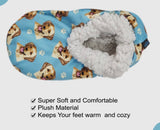 YELLOW LABRADOR DOG Ladies Non-Slip SLIPPERS COMFIES BRAND By E&S Pets - Novelty Socks And Slippers