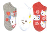 HELLO KITTY Ladies MOTHER’S DAY 3 Pair Of No Show Socks ‘Love Is Mom’ With HEART & FLOWERS - Novelty Socks And Slippers