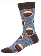 POT HEAD Men’s COFFEE Socks Socksmith Brand Coffee Pots All Over - Novelty Socks And Slippers