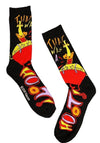 ROCKO’S MODERN LIFE Men’s HEFFER-WOLFE ‘THAT WAS A HOOT’ Socks - Novelty Socks And Slippers