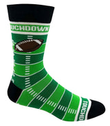 FABDAZ Brand Men’s FOOTBALL Socks ‘TOUCHDOWN’ - Novelty Socks And Slippers