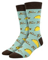 SOCKSMITH Brand Men’s TACO TUESDAY Socks (CHOOSE COLOR) - Novelty Socks And Slippers