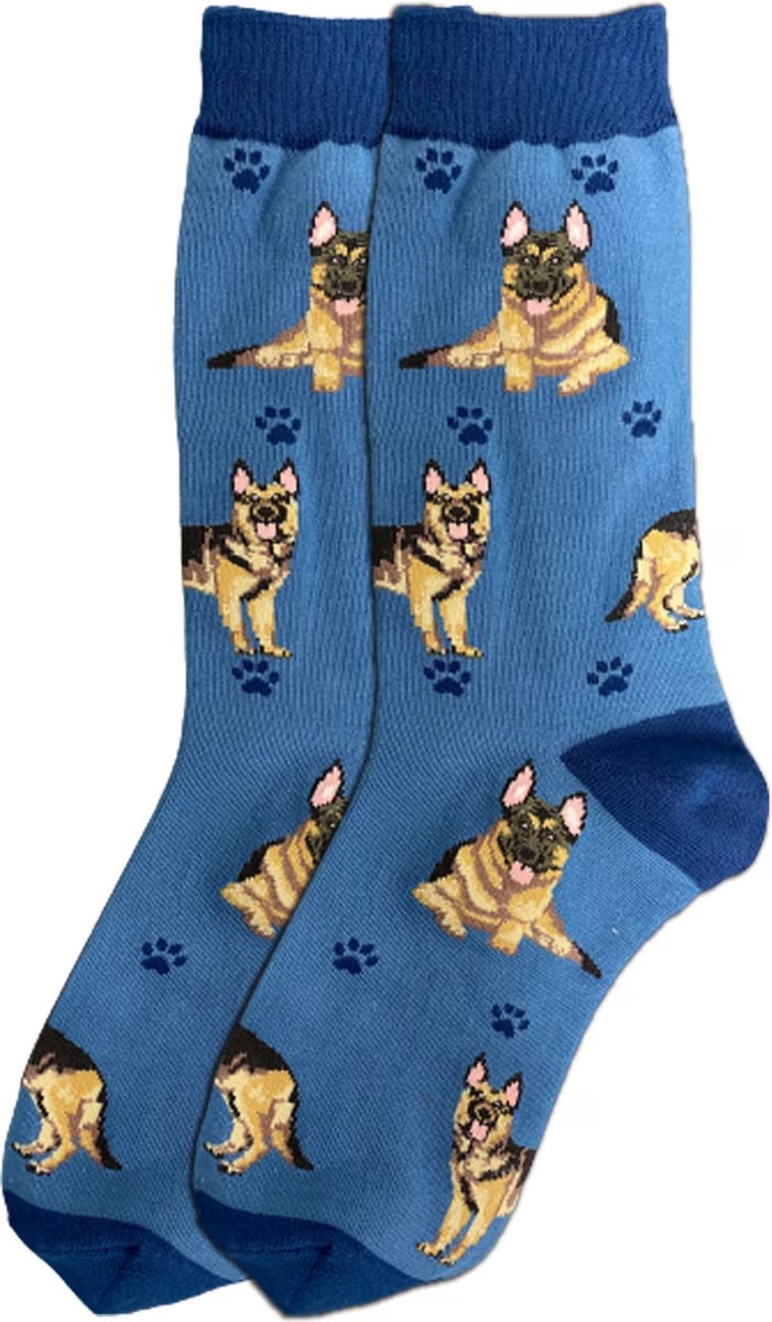 GERMAN SHEPHERD Dog Adult Unisex Socks By E&S Pets Choose Style