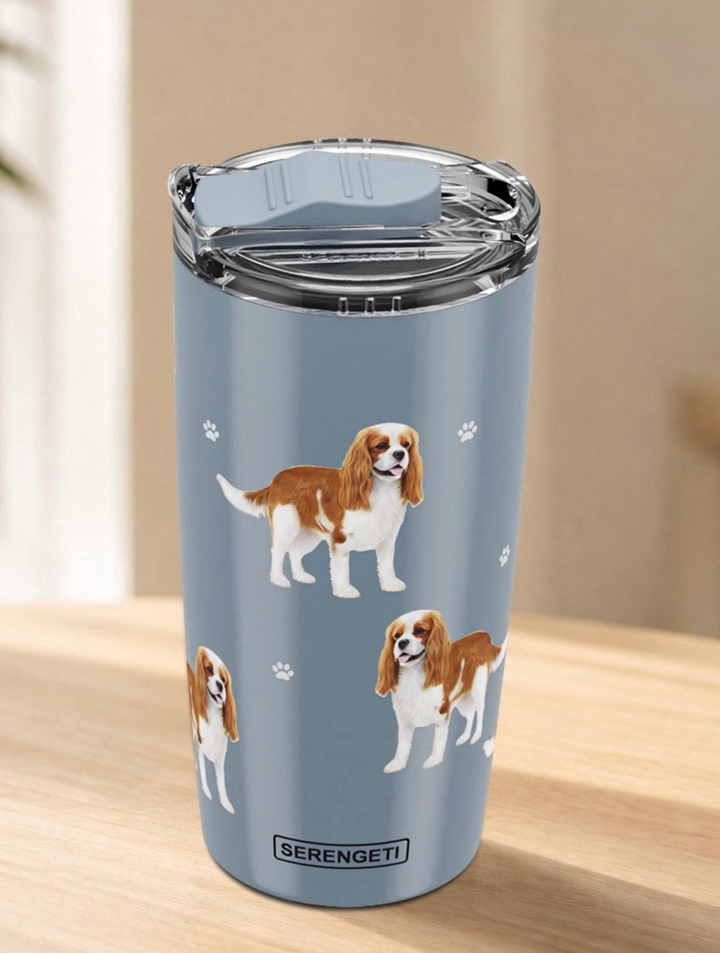 Dog & Cat Stainless Steel Ultimate 20 Oz. Hot & Cold Travel Mug Tumbler By E&S Pets (Choose From 40+ BREEDS)