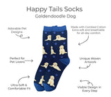 GOLDENDOODLE Dog Adult Unisex Socks By E&S Pets Choose Style