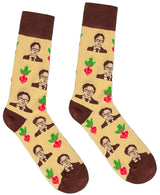 THE OFFICE TV SHOW DWIGHT SCHRUTE BEET FARM UNISEX SOCKS HEADLINE Brand - Novelty Socks for Less
