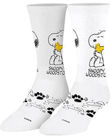 PEANUTS Unisex SNOOPY & WOODSTOCK Socks (CHOOSE SIZE) COOL SOCKS Brand - Novelty Socks for Less