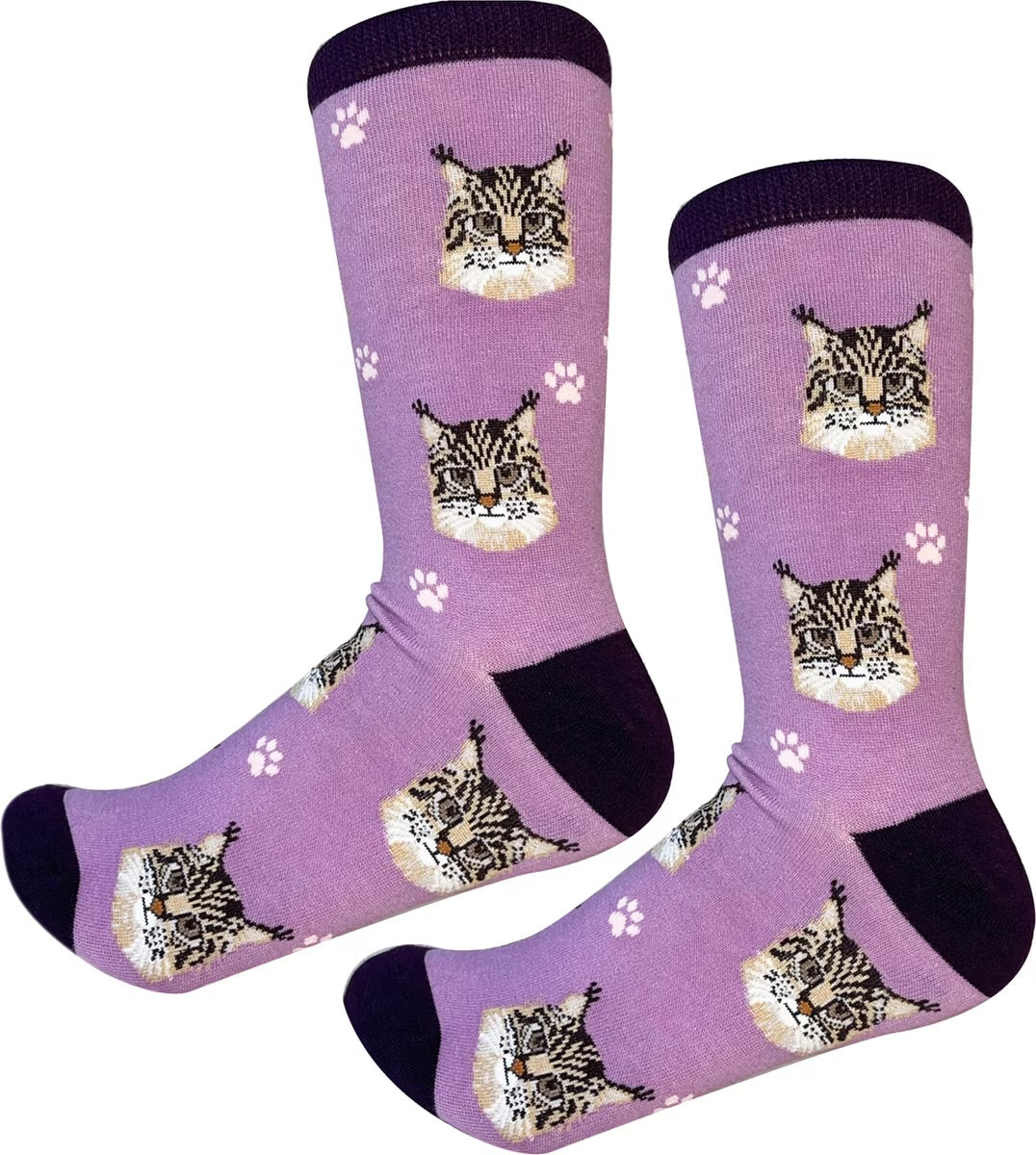 MAINE COON Cat Adult Unisex Socks By E&S Pets Choose Style