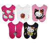 Sanrio HELLO KITTY Ladies HALLOWEEN 5 Pair Of No Show Socks HELLO KITTY IN CAT COSTUME - Novelty Socks And Slippers