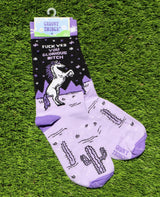GROOVY THINGS Brand Ladies FUCK YES YOU GLORIOUS BITCH Socks - Novelty Socks And Slippers