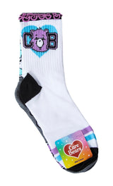 CARE BEARS Ladies 2 Pair Of Socks SHARE BEAR, CHEER BEAR, BEDTIME BEAR, GRUMPY BEAR - Novelty Socks And Slippers