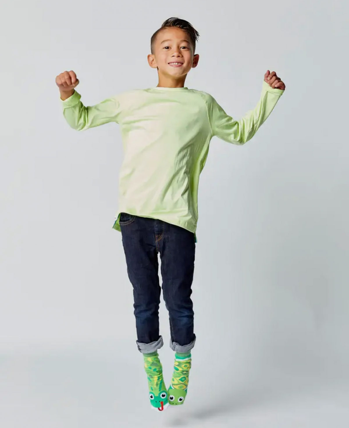 PALS SOCKS Brand Unisex FROG & TURTLE Mismatched Gripper Bottom Socks (CHOOSE SIZE) - Novelty Socks And Slippers