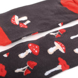 MUSHROOM Men’s Socks PARQUET BRAND MUSHROOMS ALL OVER - Novelty Socks And Slippers