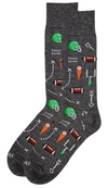 MeMoi BRAND MEN’S FOOTBALL SOCKS ‘TOUCH DOWN’ (Choose Color) - Novelty Socks And Slippers