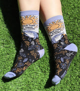 GROOVY THINGS Brand Ladies RISE & SHINE BITCHES Socks - Novelty Socks And Slippers