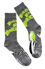 BEETLEJUICE Movie Men’s Halloween Socks (Choose Style)