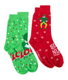 ELF The Movie Men’s 2 Pair Of Christmas Socks ‘Son Of A Nutcracker’ - Novelty Socks And Slippers