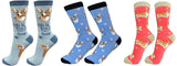WELSH CORGI Dog Unisex Socks By E&S Pets CHOOSE SOCK DADDY, HAPPY TAILS, LIFE IS BETTE - Novelty Socks for Less