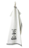 HEY NOW Brand By Fabdaz I’LL FEED ALL YOU FUCKERS Kitchen Tea Towel - Novelty Socks And Slippers