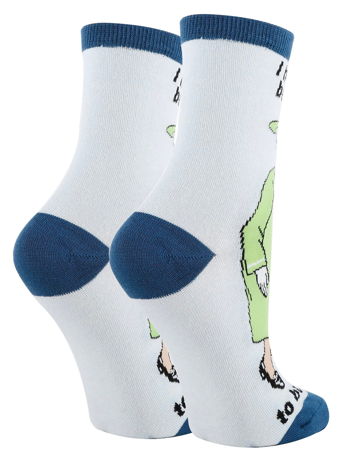 OOOH YEAH Brand Ladies THE QUEEN OF ENGLAND Socks ‘YOUR MAJESTY’ With Dog - Novelty Socks And Slippers