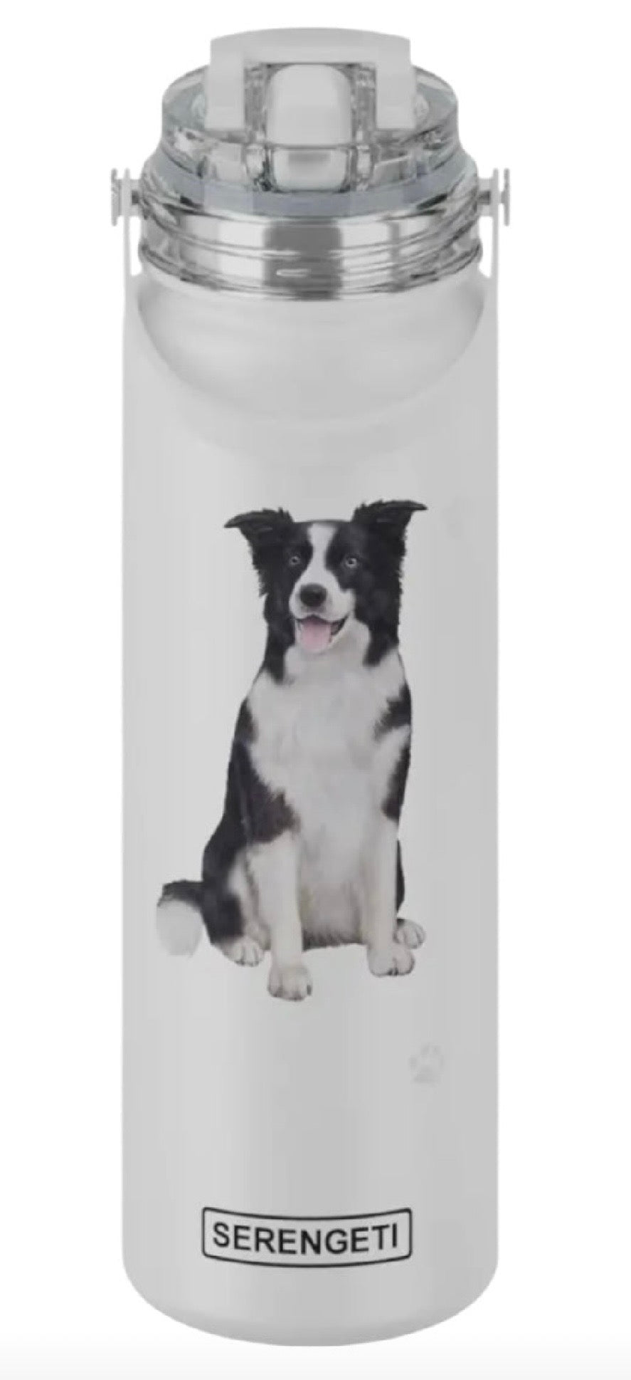 Dog & Cat Stainless Steel 24 Oz. Water Bottle By E&S Pets (Choose Breed) - Novelty Socks And Slippers