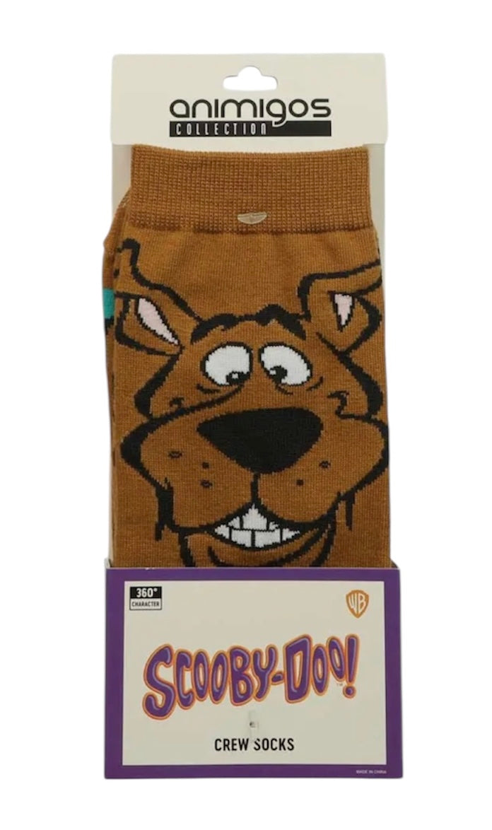 SCOOBY-DOO Men’s 360 Socks BIOWORLD Brand - Novelty Socks And Slippers