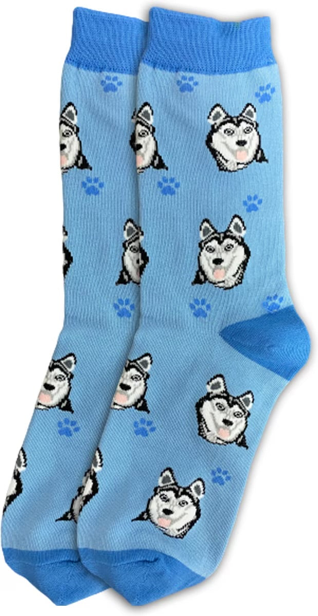 SIBERIAN HUSKY Dog Adult Unisex Socks By E&S Pets Choose Style